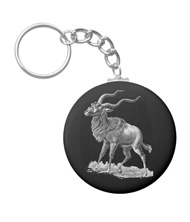 Key chains with antelope designs