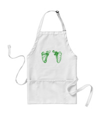 bones of the human body, aprons