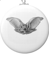 Keychains with bat designs