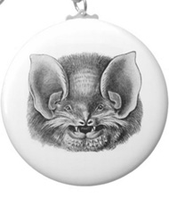 Keychains with bat designs