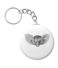 Keychains with bat designs