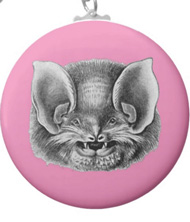 Keychains with bat designs