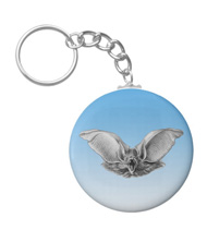 Keychains with bat designs