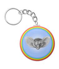 Keychains with bat designs