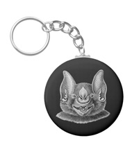 Keychains with bat designs