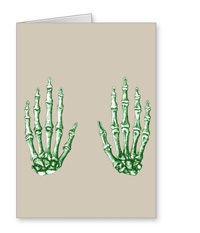 cards of Bones of the human hand