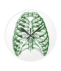 bones of the human body,  clocks
