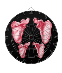 bones of the human body, dart boards