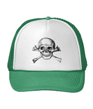 Skull and cross bones hats