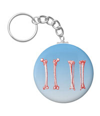 Bones of the human lower limb, key chains