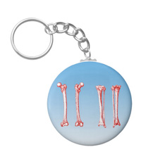 Bones of the human lower limb, key chains