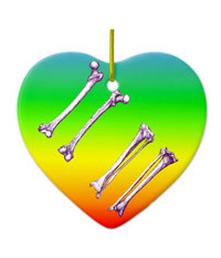 Bones of the human lower limb, ornaments