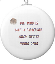 Keychains with words of Chinese wisdom