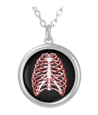 bones of the human body, pendants