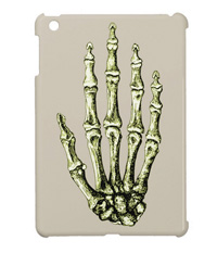 Bones of the human hand phone covers