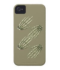 Bones of the human hand phone covers