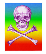 Skull and cross bones jigsaw puzzles