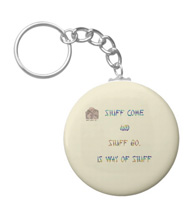 Keychains with words of Chinese wisdom