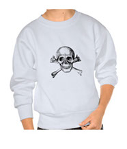 skull and cross-bones tee-shirts