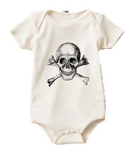 skull and cross-bones tee-shirts