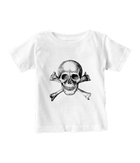 skull and cross-bones tee-shirts