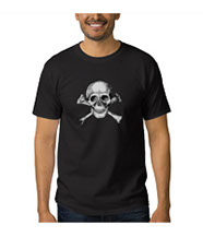 skull and cross-bones tee-shirts