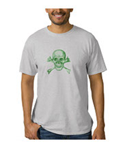 skull and cross-bones tee-shirts