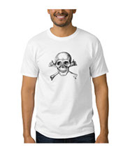 skull and cross-bones tee-shirts